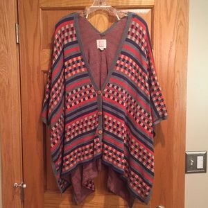 Quiksilver Women’s woven poncho